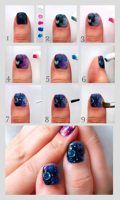 25 Great Nail Art Tutorials for Cute and Fancy Nai