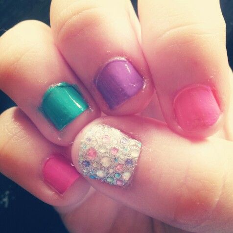 Bejeweled Princess-Theme Color Nails #NovemberNailNight | Girls .