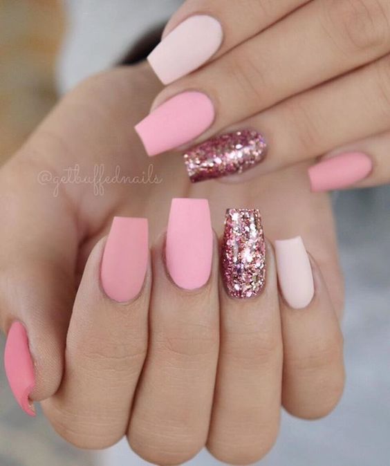 52 Cute and Lovely Pink Nails Designs to Look Romantic and Girly .
