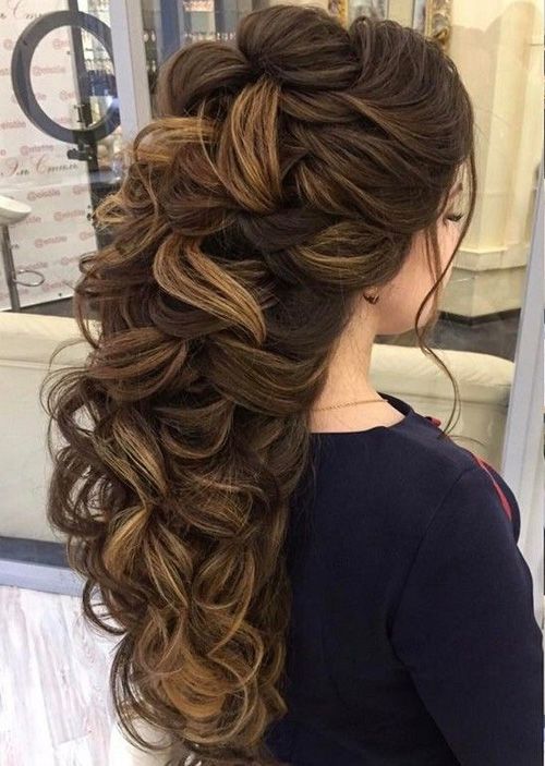 Cute Hairstyles for Long Hair | Long hair styles, Unique wedding .