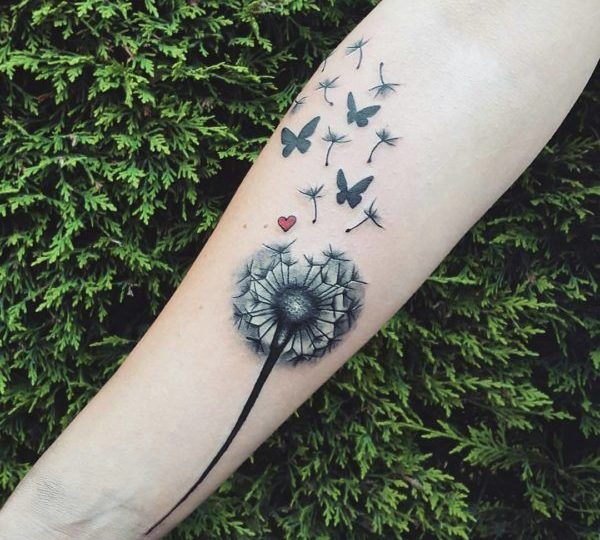 55+ Awesome Dandelion Tattoo Designs - TattoosHub.c