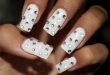 18 Delicate Embellished Nails for This Summer - Pretty Desig