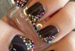 19 Delicious Chocolate Nail Designs | Dots nails, Fun nails, Short .