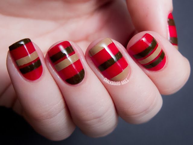 19 Delicious Chocolate Nail Designs - Pretty Desig