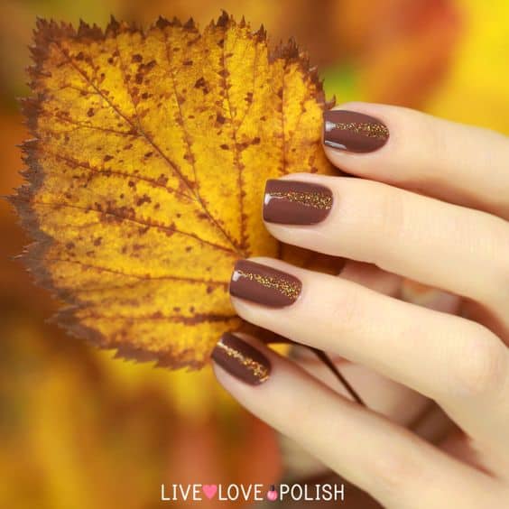 30 Deliciously Creative Chocolate Nail Designs - Wild About Beau
