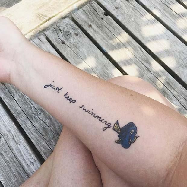 17 Clever Tattoo Ideas For Every Disney Lover | Disney tattoos .