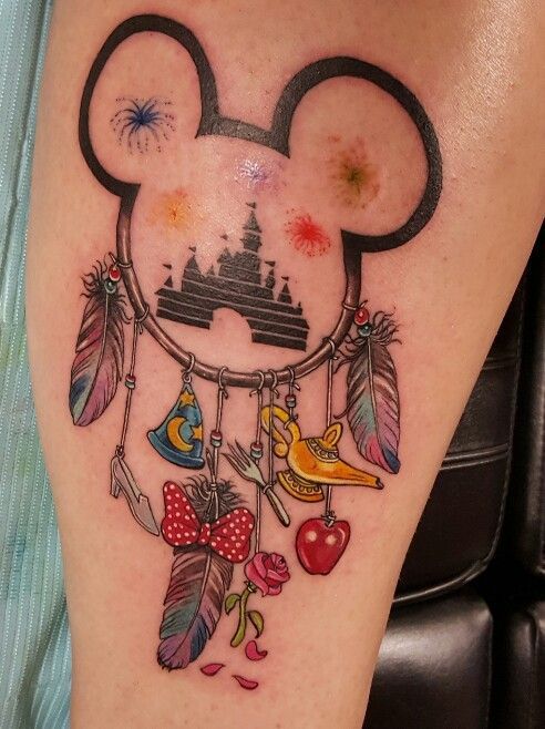 15 Disney Tattoos For Any and All Disney Lovers | Tattoos! | Mouse .