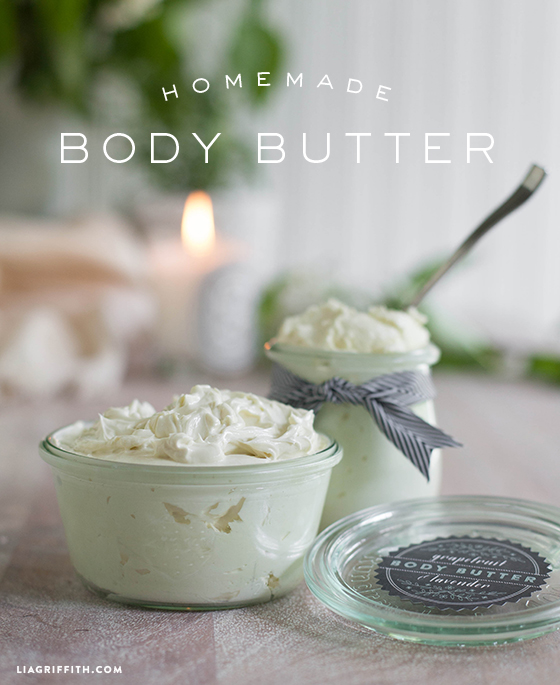 Homemade Whipped Body Butter - Lia Griffi