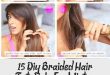 15 Diy Braided Hair Tutorials For Winter – Pinokyo in 2020 (With .