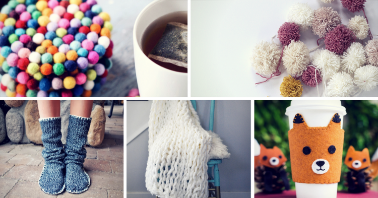 17 Cozy DIY Projects to Keep You Warm This Winter | Diy wool felt .