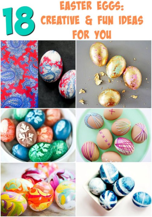 10 Unique DIY Easter Egg Decorating Ideas: Part
