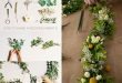 12 DIY Floral Garland Projects for Your Home - Pretty Desig