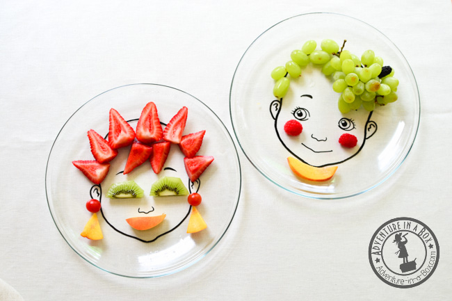 DIY Food Face Plate: for Nutritious & Beautiful Meals! | Adventure .