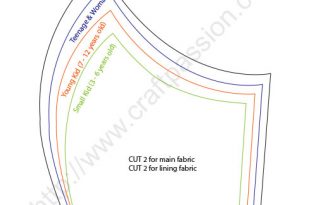 Face Mask Pattern - Free Sewing Pattern • Craft Passi