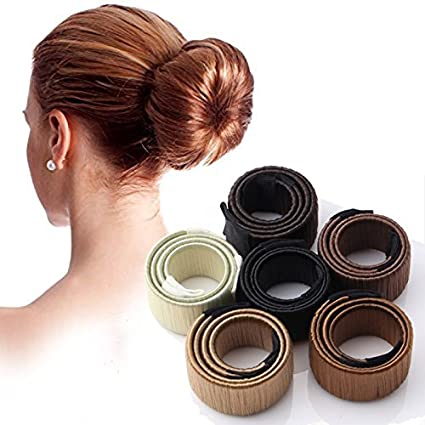 Amazon.com: High-Season Girl Hair Accessories Synthetic Wig Donut .