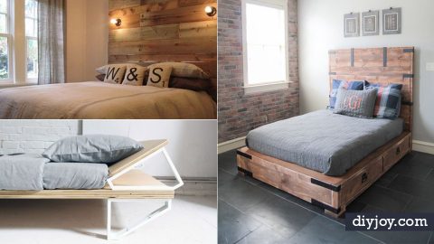 34 DIY Bed Frames To Make for the Bedroom | DIY J