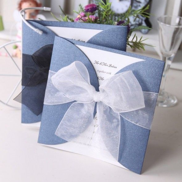 Creative Wedding Invitations – DIY Ideas. Maybe without the big .