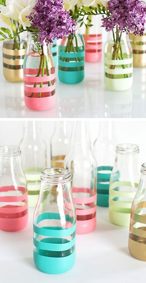 25 #DIY Projects for the First Day of 2016 … | Glass bottle diy .