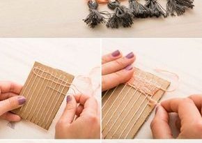 15 DIY Projects for You to Enjoy Winter at Home | Diy weaving .
