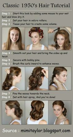 DIY Projects at Home: How to Style Waves (With images) | Coafuri .