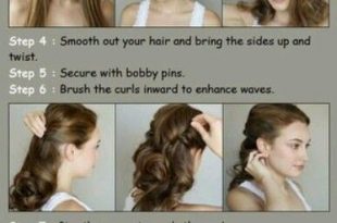 DIY Projects at Home: How to Style Waves | 1950s hair tutorial .