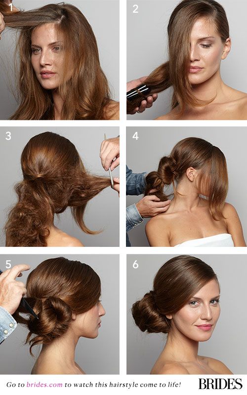 Wedding Hairstyle 101: How to DIY a Side Bun | Side bun hairstyles .