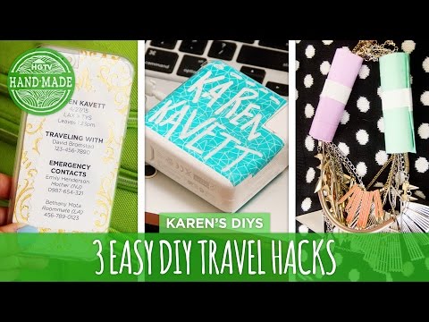 DIY Stuff for an Easy Traveling