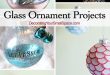 10 Cool & Unique DIY Glass Ornament Projects | Xmas crafts .