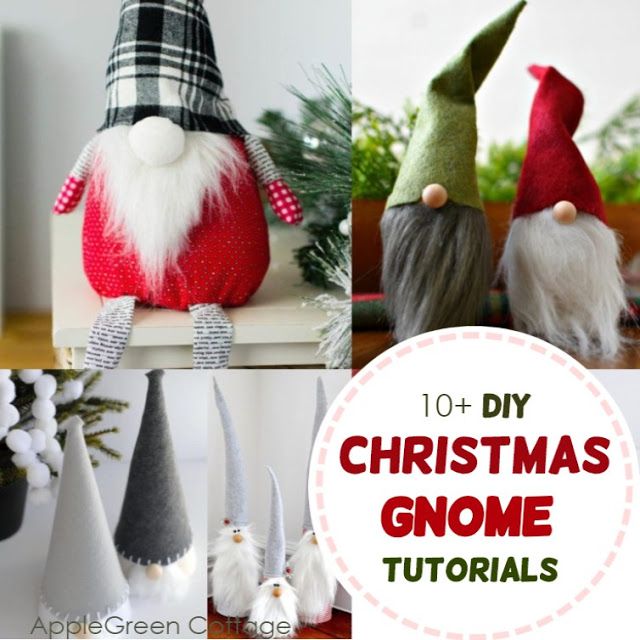 10+ Christmas Gnome - Tomte Tutorials | Christmas diy, Christmas .