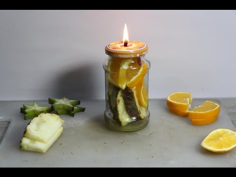 Make your own scented mason jar candles - diy - YouTu