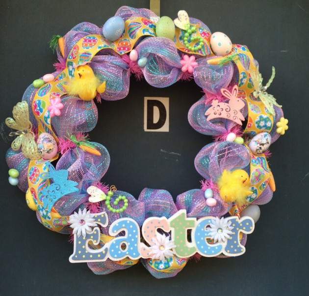 16 Welcoming Handmade Easter Wreath Ideas You Can DIY To Decorate .