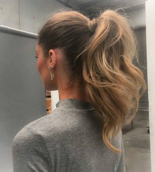 20 Easy and Chic Hairstyles for School Girls | Ponytail hairstyles .