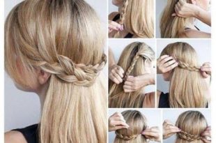 11 Easy and Quick Half Up Braid Hairstyles - Pretty Desig