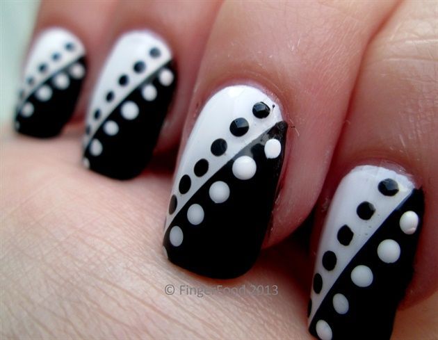 easy nail art - Google Search | Manicura de uñas, Arte de uñas .