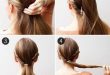 27 Easy Five Minutes Hairstyles Tutorials | Hair hacks, Hair .