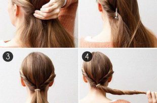 27 Easy Five Minutes Hairstyles Tutorials | Hair hacks, Hair .