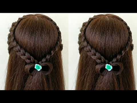 Easy Hairstyles For Outgoing || Easy Hairstyle For Function - YouTu