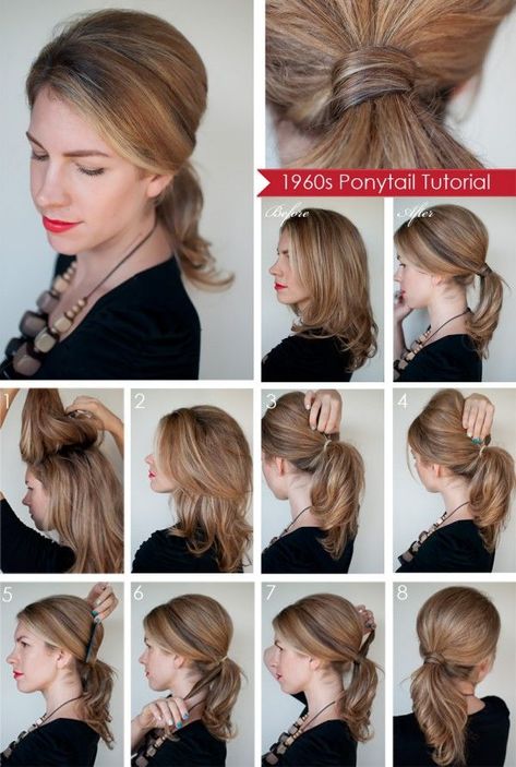 15 Easy Hairstyle Tutorials for Outgoing | Frisuren, Frisur .