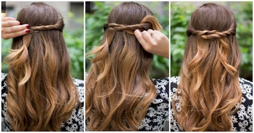 15 SUPER EASY HAIRSTYLES FOR LAZY GIR