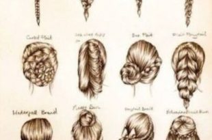 These are some cute easy hairstyles for school, or a party. | Hair .