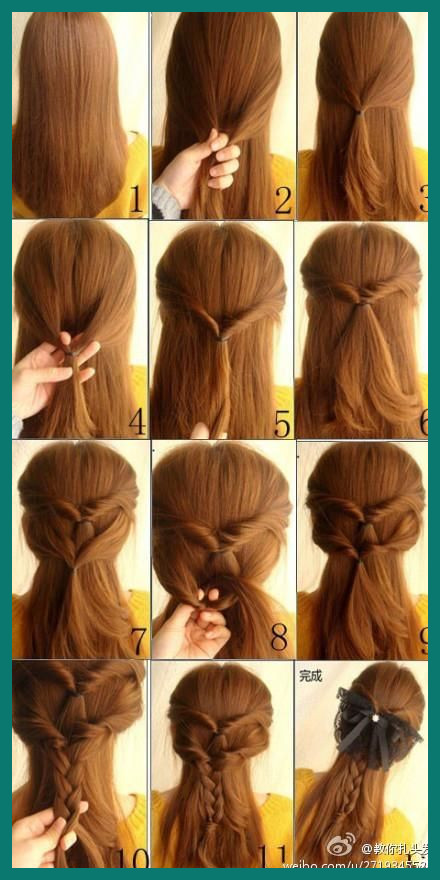 Easy Hairstyles Tutorials 18000 21 Simple and Cute Hairstyle .