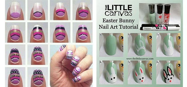 10+ Easy Step By Step Easter Nail Art Tutorials For Learners 2016 .