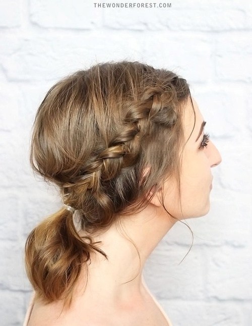 20 Easy Updos For Medium Ha