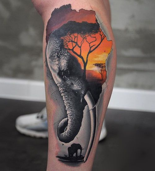 75 Best Elephant Tattoo Designs For Women (2020 Guide) | Realistic .