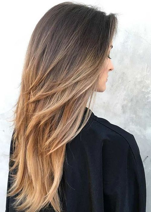 Fabulous Long Layered Hairstyles For Women | Coupe de cheveux .