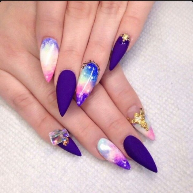 Fabulous Summer Stiletto Nail Designs That Will Steal The Show .