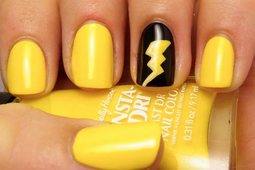 COOL YELLOW ACRYLIC NAIL DESIGN IDEAS | Yellow nail art, Yellow .