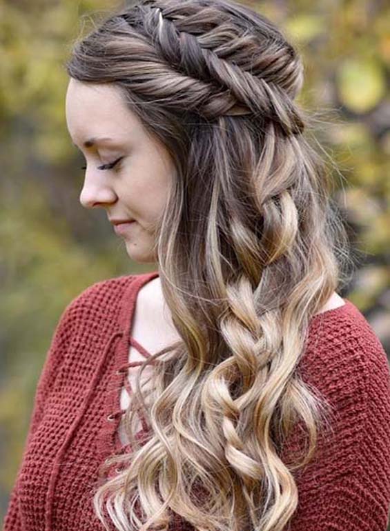 Cutest Fall Hairstyles Ideas for Young Girls to Wear in 2018 .