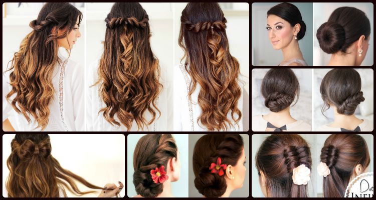 6 Elegant And Easy Updo And Half Updo Hairstyles That Can Never Go .