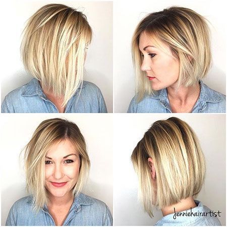 21+ Best Bob Haircuts for Fine Hair 2018 – 2019 | Bob haircut for .